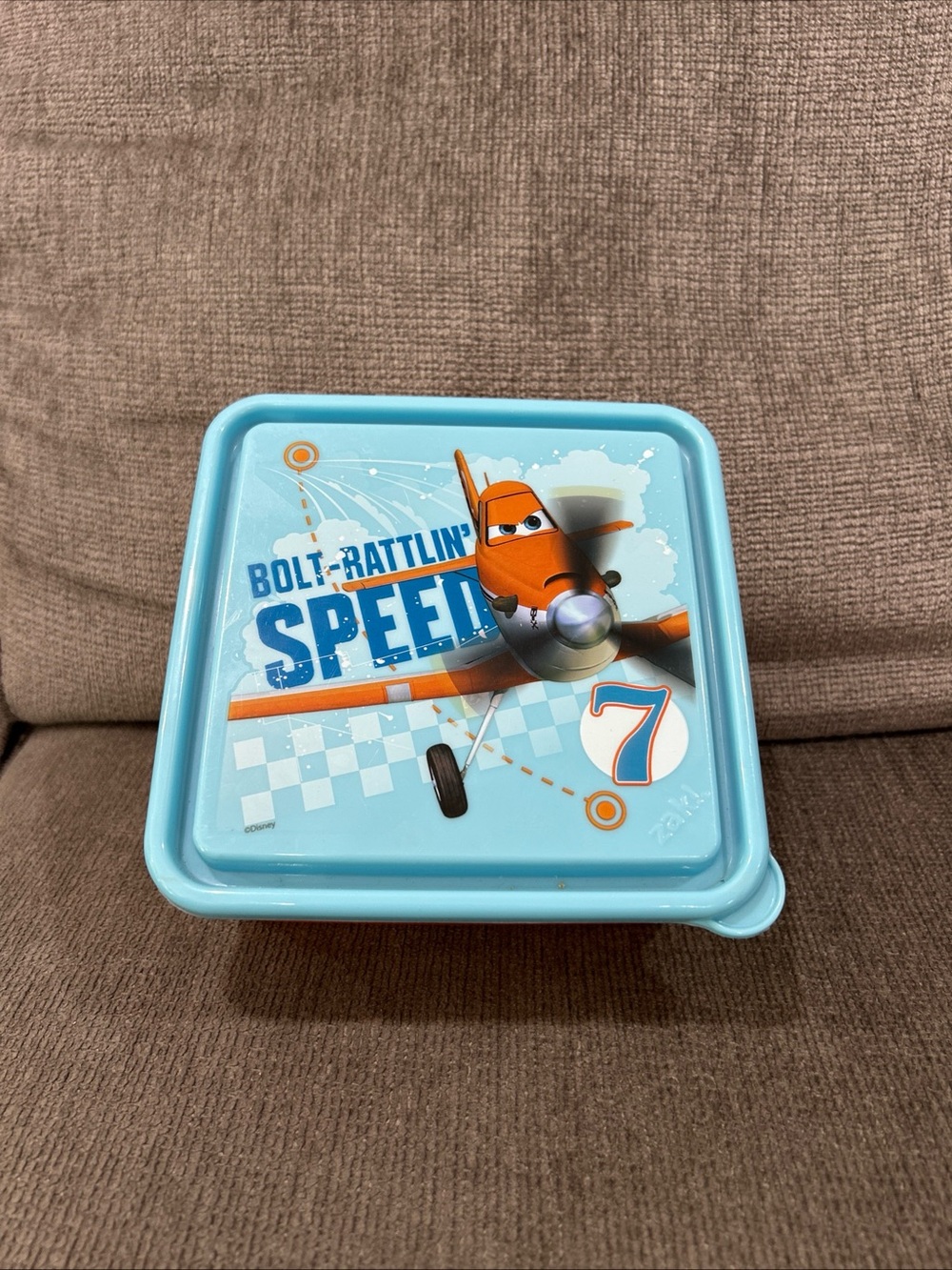 Disney Planes Zak Chill Pak Lunchbox Sandwich Container